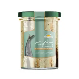 Natureland Wild Sardines in Organic Extra Virgin Olive Oil